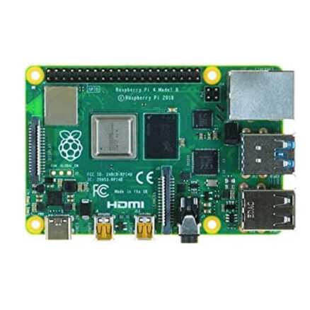 Raspberry Pi 4 Model B 2GB, Одноплатный компьютер на базе процессора Broadcom BCM2711, Wi-Fi, Bluetooth