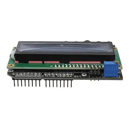 Плата расширения с текстовым ЖК-дисплеем LCD1602 и клавиатурой для Arduino