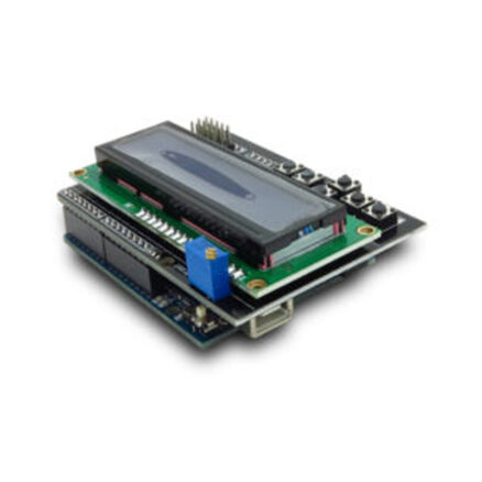 Плата расширения с текстовым ЖК-дисплеем LCD1602 и клавиатурой для Arduino