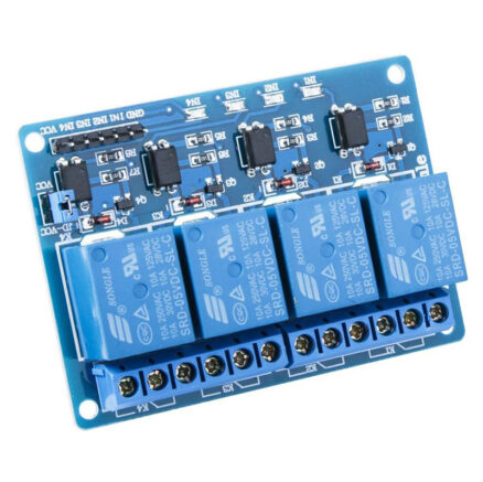 Модуль реле 4-канальный для Arduino