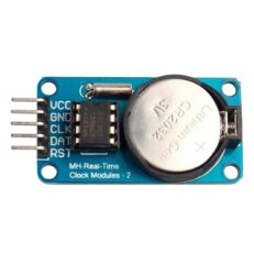 Модуль часов реального времени DS1302  I2C RTC с батарейкой CR2032 5 контактов