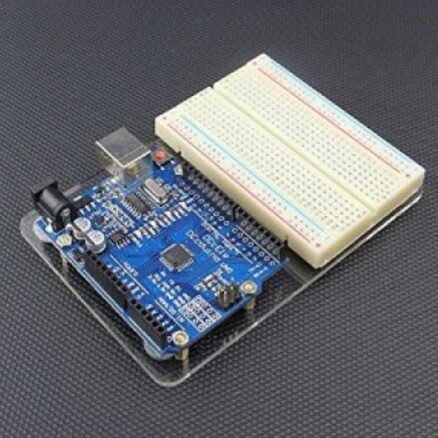 Монтажная диэлектрическая площадка для Arduino Uno R3