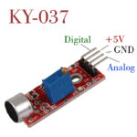 KY-037. Датчика звука (большой микрофон)