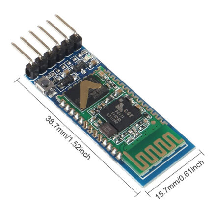 Модуль Bluetooth HC-05, беспроводной Bluetooth RF, приемопередатчик Master Slave, 6-контактный беспроводной последовательный порт связи, BT Module